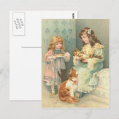 Carte Postale Chaton (Devant / Derrière)