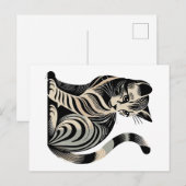 Carte Postale Chaton (Devant / Derrière)