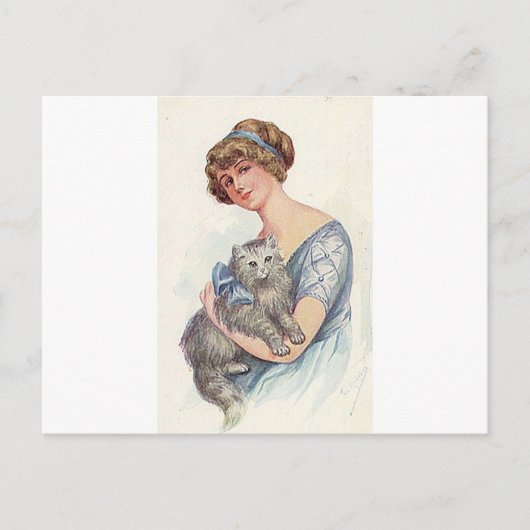 Carte Postale Chaton (Devant)
