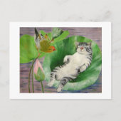 Carte Postale chaton (Devant)