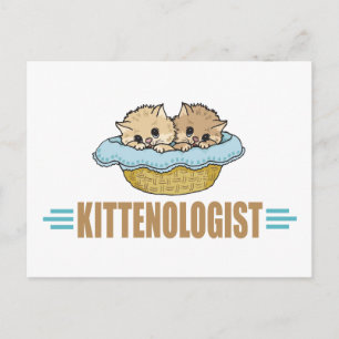 Carte Postale Chaton Lover