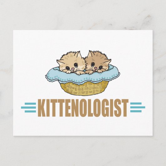 Carte Postale Chaton Lover (Devant)