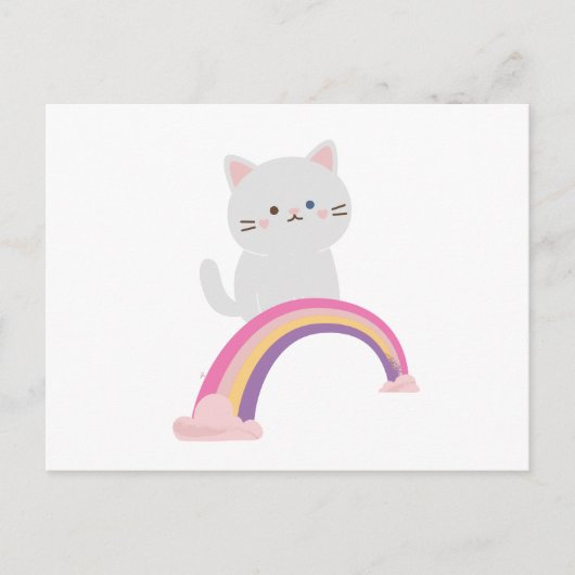 Carte Postale Chaton Mignon Chat (Devant)