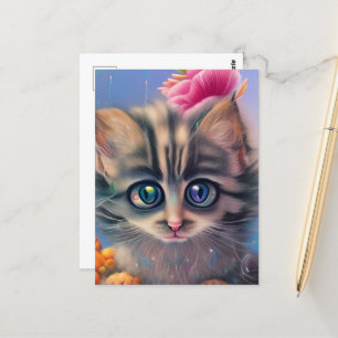 Carte Postale Chatons adorables 3