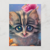 Carte Postale Chatons adorables 3 (Devant)