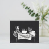 Carte Postale Chatons d'anniversaire (Debout devant)