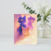 Carte Postale Chats (Debout devant)