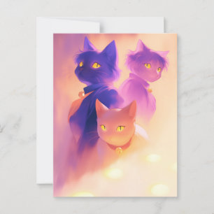 Carte Postale Chats