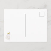 Carte Postale Chats blancs Joyeux Anniversaire (Dos)