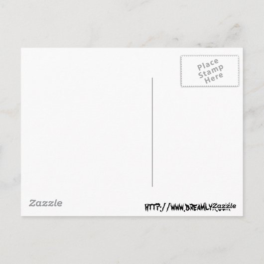 CARTE POSTALE CHATS CAFE (Dos)