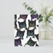 Carte Postale Chats cool (Debout devant)