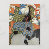 Carte postale Chats dansants (Devant)