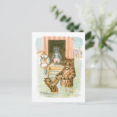 Carte Postale Chats de plage par Louis Wain (Debout devant)