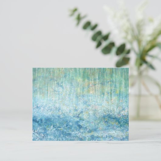 Carte postale Chats de pluie (Debout devant)