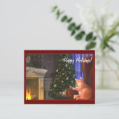 Carte postale Chats de vacances (Debout devant)