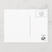 Carte postale Chats de vacances (Dos)