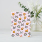 Carte Postale Chats et chatons (Debout devant)