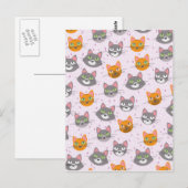 Carte Postale Chats et chatons (Devant / Derrière)