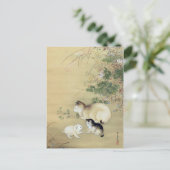 Carte Postale Chats et Plantes d'automne, Artiste inconnu (Debout devant)