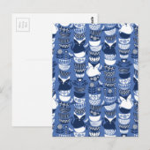 Carte Postale Chats folkloriques suédois I (Devant / Derrière)