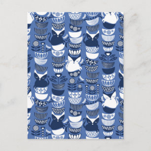 Carte Postale Chats folkloriques suédois I