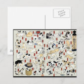 Carte Postale Chats Galore (Devant / Derrière)