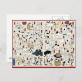 Carte Postale Chats Galore (Devant / Derrière)