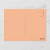 Carte Postale Chats Kitty Orange (Dos)