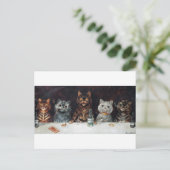 Carte Postale Chats, Louis Wain (Debout devant)