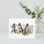 Carte Postale Chats préparés Louis Wain (Debout devant)