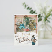 Carte postale Chats vintages (Debout devant)