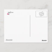 Carte Postale Chats volants (Dos)