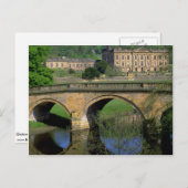 Carte Postale Chatsworth House, Derbyshire, Royaume-Uni (Devant / Derrière)