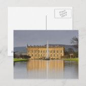 Carte postale Chatsworth House Lake Reflections Ro (Devant / Derrière)