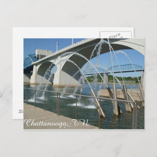 Carte postale Chattanooga (Devant / Derrière)