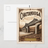 Carte Postale Chattanooga Tennessee Vieux Vintage (Devant / Derrière)