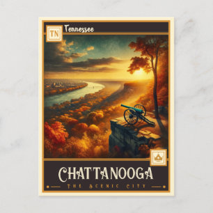Carte Postale Chattanooga, Tennessee   VINTAGE