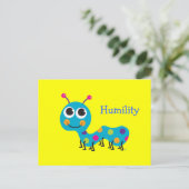 Carte Postale Chatte à l'humilité (Debout devant)