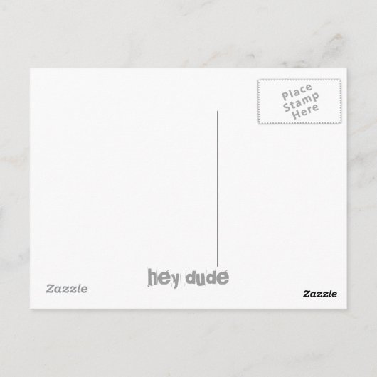 Carte Postale chatte ensoleillé, mec (Dos)