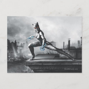 Carte Postale Chatte Fantôme - Foudre