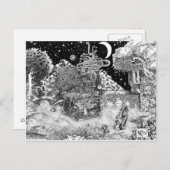 Carte Postale Chaud contre la nuit (Devant / Derrière)