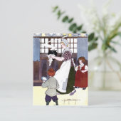 Carte postale chaude Pedding Pudding (Debout devant)