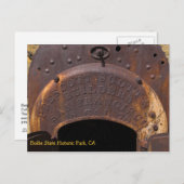 Carte Postale Chaudière de Bodie (Devant / Derrière)