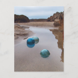 Carte Postale Chaudières en verre sur l'eau de retrait