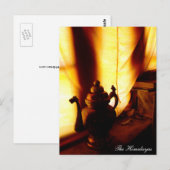 Carte Postale Chaudron du dragon, temple bouddhiste, offrandes / (Devant / Derrière)