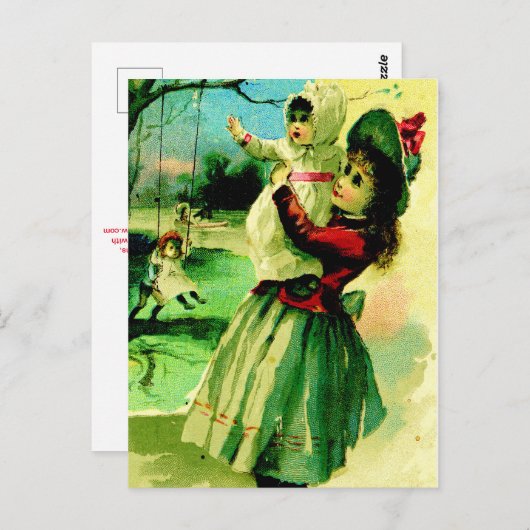 Carte Postale "Chauffage d'été" (Devant / Derrière)