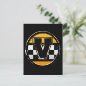 Carte Postale Chauffeur de taxi V initial (Debout devant)