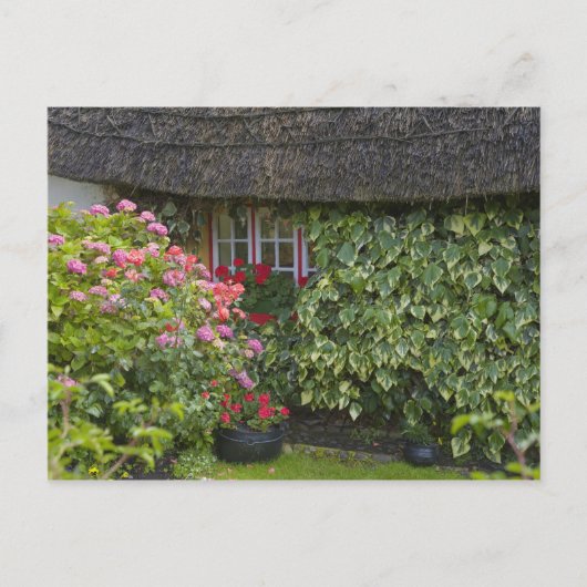 Carte Postale Chaumière, Adare, comté de Limerick, (Devant)