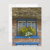 Carte Postale Chaumière, Adare, comté de Limerick, (Devant / Derrière)