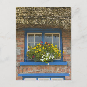 Carte Postale Chaumière, Adare, comté de Limerick,